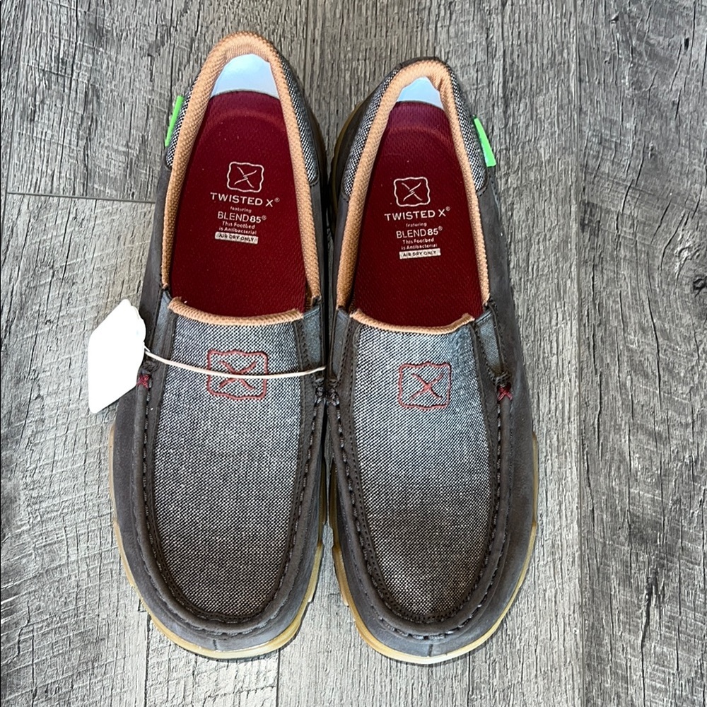 NEW Twisted X Men's Gray Casual Shoes